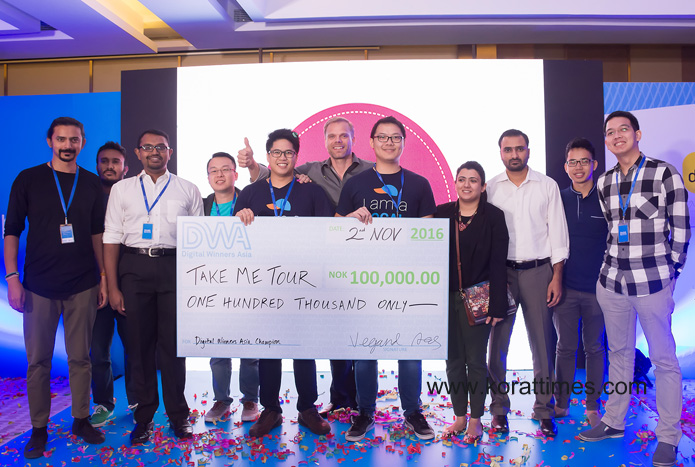 สุดยอด! สตาร์ทอัพประเทศไทยคว้ารางวัลชนะเลิศ ‘Digital Winners Asia’ 2016
