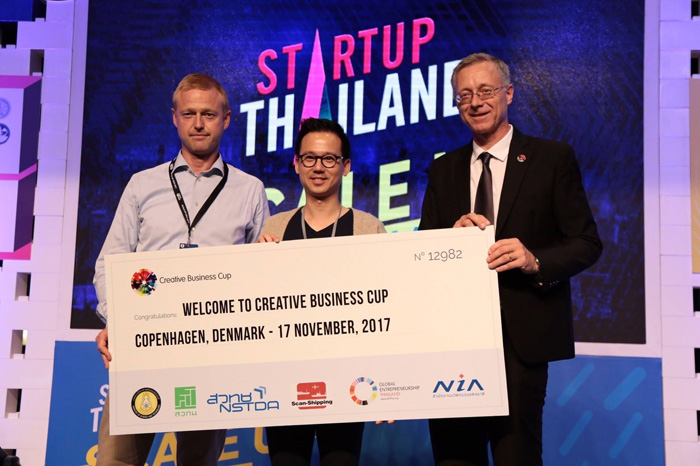 เย้! สตาร์ทอัพดีแทค แอคเซอเลอเรท กวาดรางวัลบนเวที Startup Thailand 2017