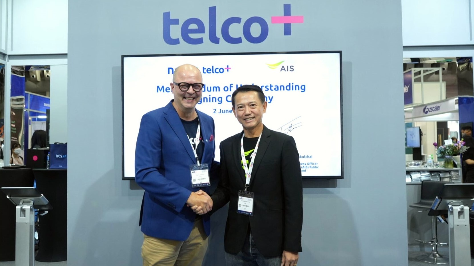 NCS Telco+ และ AIS ผนึกกำลังร่วมขับเคลื่อนการเปลี่ยนแปลงของผู้ประกอบการไทยด้วยศักยภาพจากดิจิทัล เทคโนโลยี